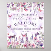 蝶の生涯ワイルドフラワーズパーティーへようこそ ポスター (正面)