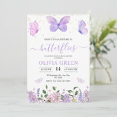 蝶の生涯 春のブライダルシャワー 招待状 (スタンド正面)