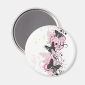 蝶の磁石 マグネット (正面/裏面)