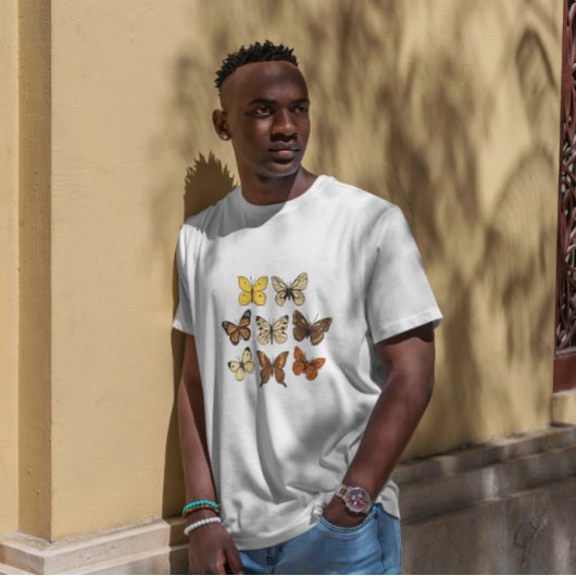 蝶の種 Tシャツ