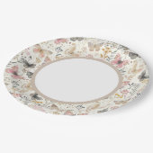 蝶の紙プレート、パーティープレート ペーパープレート (アングル)