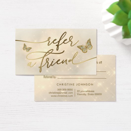 蝶の紹介カード (デスク)