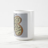 蝶の絵 コーヒーマグカップ (中央)