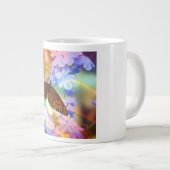 蝶の美しい20のoz。 ジャンボマグ ジャンボコーヒーマグカップ (正面右)