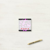 蝶の群れ芸術的と名前をカスタムする ポストイット (デスク上)