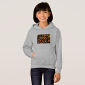 蝶の羽がフード付に閉じる (正面フル)