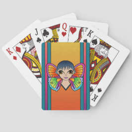 蝶の羽を持つトランプ トランプ