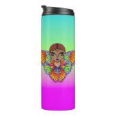 蝶の羽を持つ人 タンブラー (回転右)