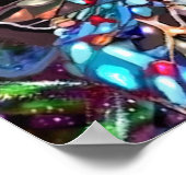 蝶の羽を通して ポスター (角)