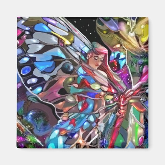 蝶の羽を通して! マグネット (正面)