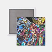 蝶の羽を通して マグネット (正面/裏面)