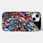 蝶の羽を通して Case-Mate iPhoneケース (裏面 (横))