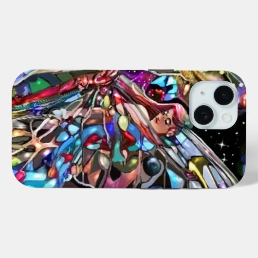 蝶の羽を通して Case-Mate iPhoneケース (裏面 (横))