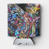 蝶の羽を通って 缶クーラー (正面)