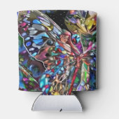 蝶の羽を通って 缶クーラー (裏面)