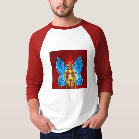 蝶の翼の妖精Tシャツ Tシャツ (正面)