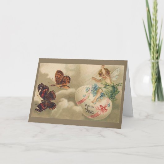 蝶の翼イースターカード シーズンカード (正面)