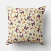 蝶の翼 クッション (正面)