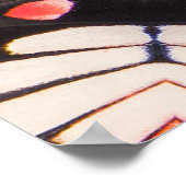 蝶の翼：美しいシームレスなパターン ポスター (角)