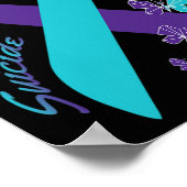 蝶の自殺認識度メンタルヘルス ポスター (角)