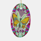 「蝶の自由」 セラミックオーナメント (右)