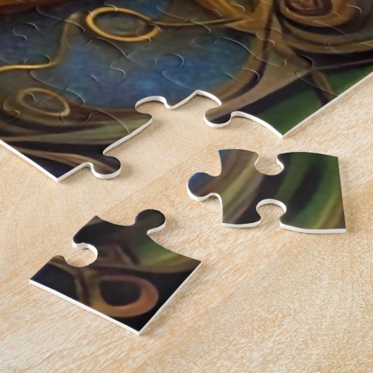 蝶の至福 ジグソーパズル (側面)