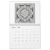 蝶の色の12ヶ月のバラ カレンダー (2月 2026)