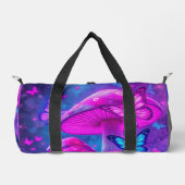 蝶の花きのこ – フェアコア ダッフルバッグ (正面)