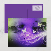 蝶の花の運命ザズル ポストカード (正面/裏面)