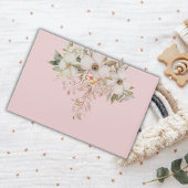 蝶の花ピンク赤ちゃんシャワーゲストブック ゲストブック