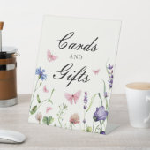 蝶の花ブライダルシャワーカードギフト 台座サイン (インサイチュ)