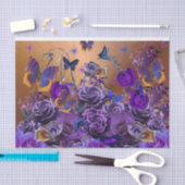 蝶の花束 薄葉紙 (クラフト)