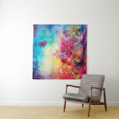 蝶の花籠に入るサンベリーナ タペストリー (インサイチュ)