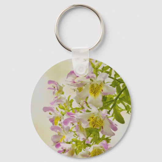 蝶の花 キーホルダー (正面)