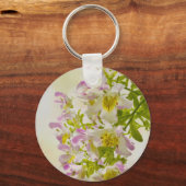 蝶の花 キーホルダー (正面)