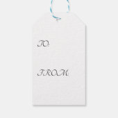 蝶の花 ギフトタグ (裏面)