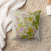 蝶の花 クッション (ブランケット)