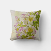 蝶の花 クッション (正面)