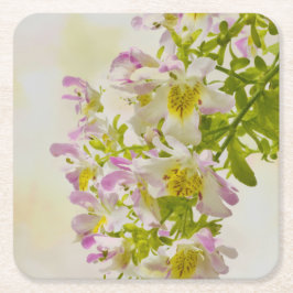 蝶の花 スクエアペーパーコースター