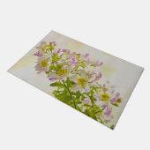 蝶の花 ドアマット (アングル)