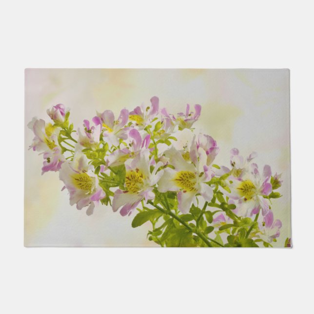 蝶の花 ドアマット (正面)