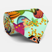 蝶の花 ネクタイ (ロール)