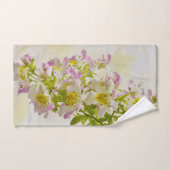 蝶の花 バスタオルセット (ハンドタオル)