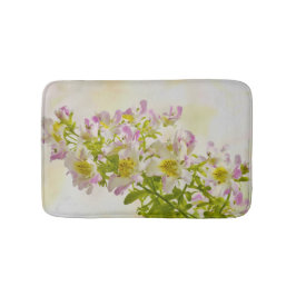 蝶の花 バスマット