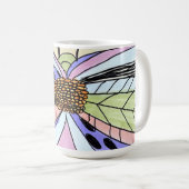 蝶の花 ブランケット コーヒーマグカップ (正面右)