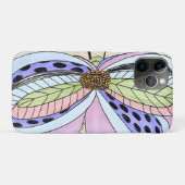 蝶の花 ブランケット Case-Mate iPhoneケース (裏面(横))