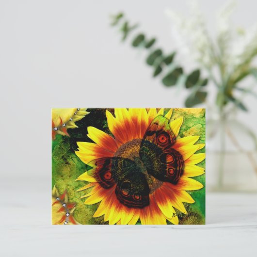 蝶の花 ポストカード (スタンド正面)