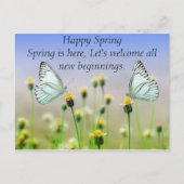 蝶の花 ポストカード (正面)