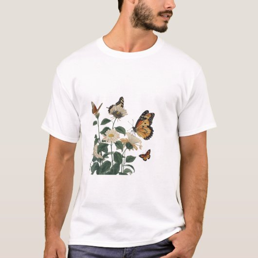 蝶の花 🌷 Tシャツ (正面)