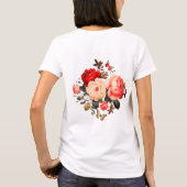 蝶の花 Tシャツ (裏面)